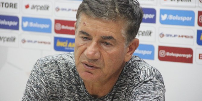 Boluspor - Adana Demirspor maçının ardından