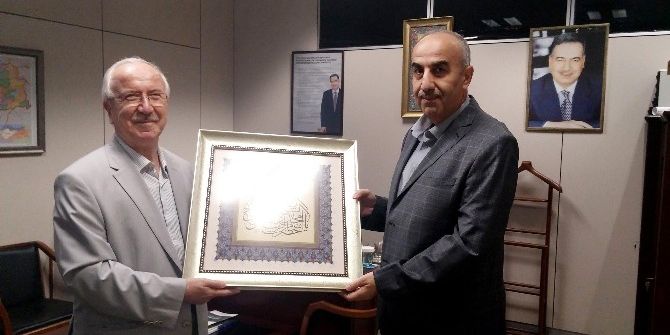 İhlas Vakfı’ndan İha Genel Müdürü Hamit Arvas’a Hayırlı Olsun Ziyareti