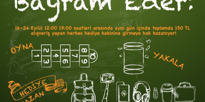 Okula dönüş hediyeleri Sanko Park’tan