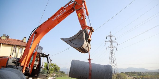 Şehrin 3. girişinin altyapısı inşa ediliyor