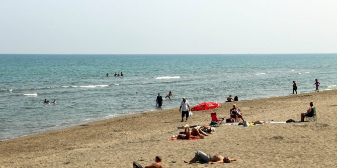 Samsunlular, plajlara akın etti