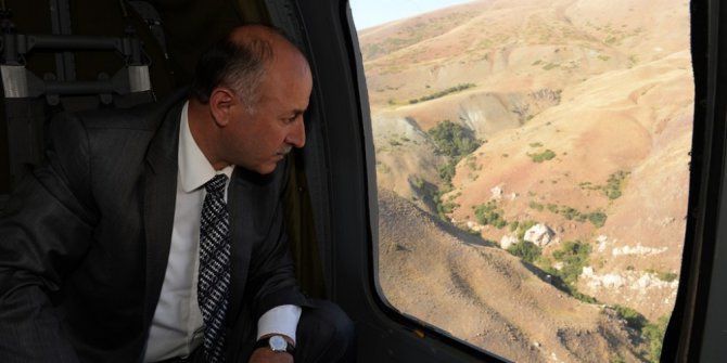 Vali Azizoğlu operasyon bölgesinde