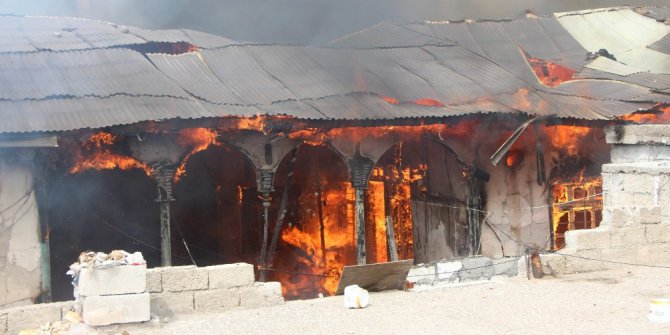 Kahramanmaraş’ta yangın paniği