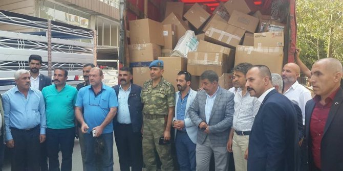 Siirt’te şehit ve gazi ailelerine yardım