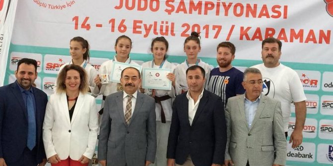 Yunusemreli judocular Karaman’dan madalyayla döndü