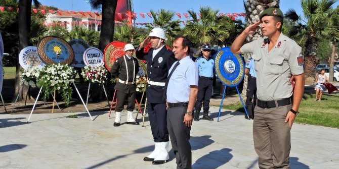 Alaçatı ve Çeşme’nin kurtuluşu coşkuyla kutlandı