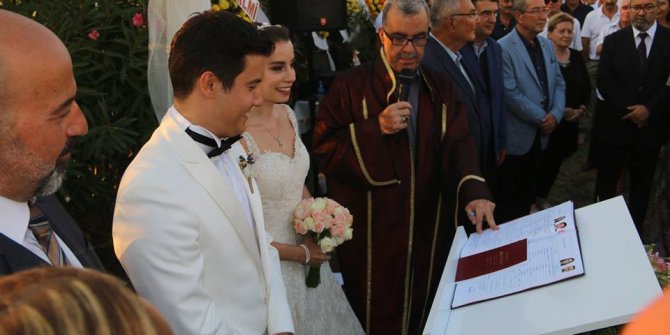 Baykal, nikah şahidi oldu