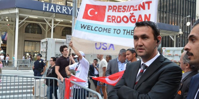 Cumhurbaşkanı Erdoğan, New York’ta sevgi gösterileriyle karşılandı