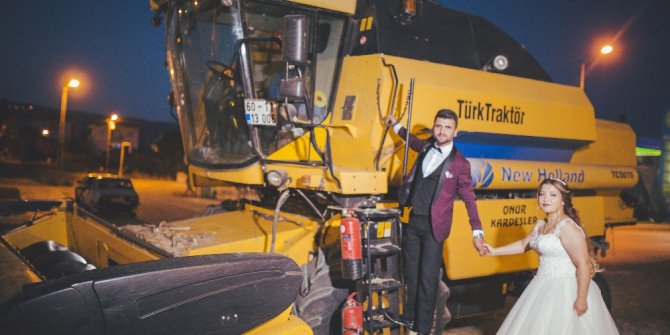 Biçerdöveri gelin arabası yaptı
