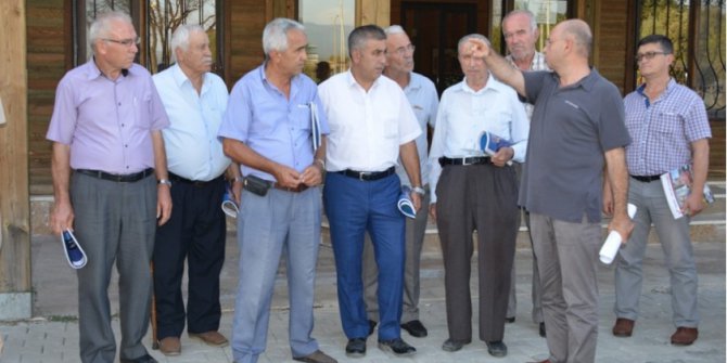 Belediye Başkanı Mehmed Ali Saraoğlu, muhtarlarla bir araya geldi