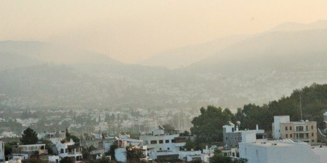 Bodrum duman altında kaldı