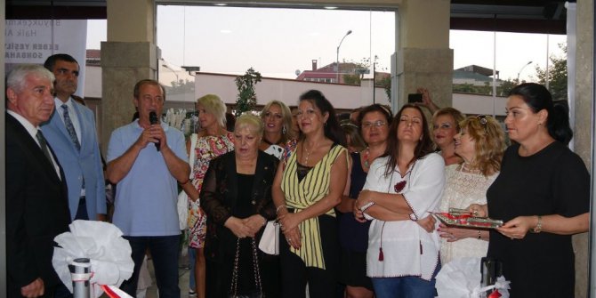 Ekber Yeşilyurt Atelyesi’nin Sonbahar Sergisi Büyükçekmece’de açıldı