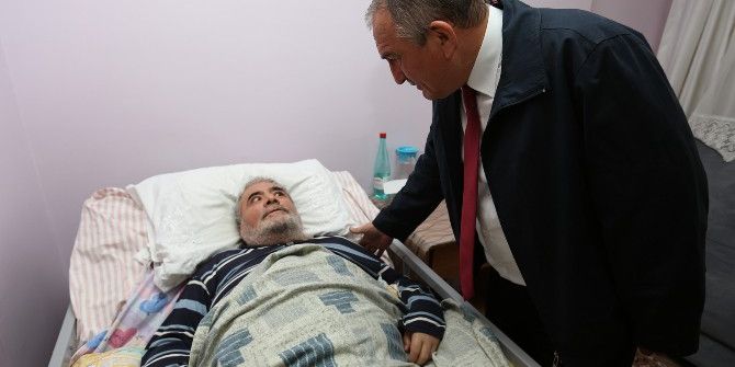 Bolu Belediye Başkanı Kore Ve Kıbrıs Gazilerini Ziyaret Etti