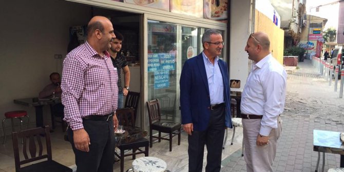 Başkan Köşker haftaya esnaf ziyaretiyle başladı