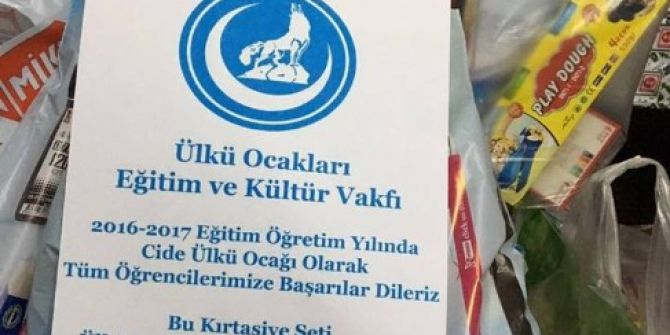 Cide Ülkü Ocağından Anlamlı Çalışma