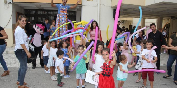 Minik öğrenciler eğlenceli aktiviteler ile okula başladı