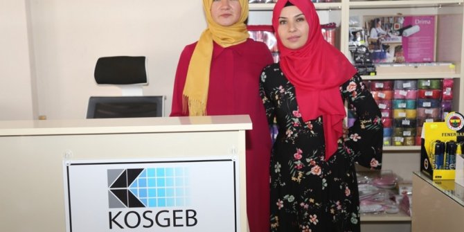 KO-MEK sayesinde kendi işini kurdu