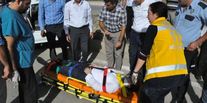 Yozgat’ta trafik kazası: 3 yaralı