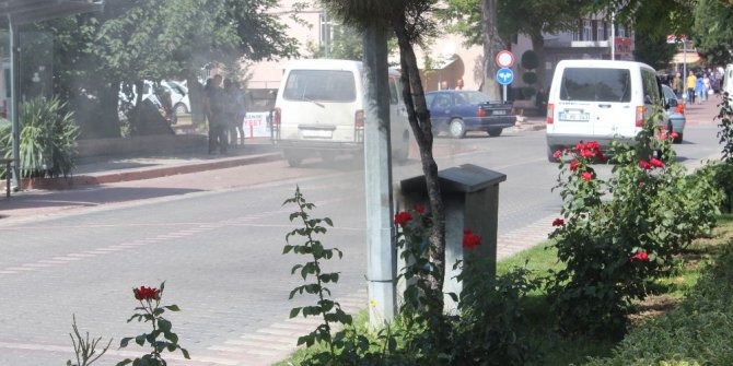 Elektrik panosundaki patlama paniğe neden oldu