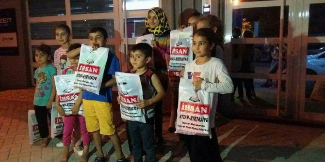 Vos26 yardım gönüllülerinden, eğitim desteğine devam