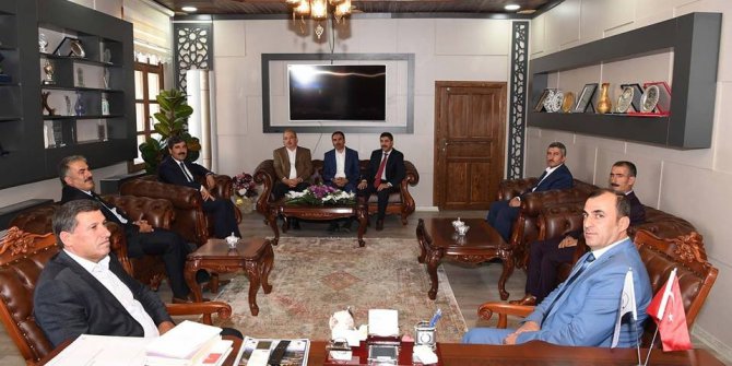 Başkan Bayraktutar’dan Başkan Asya’ya ziyaret