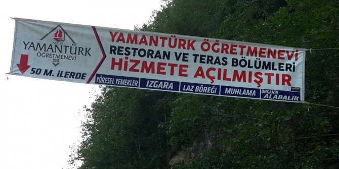 Bu öğretmenevi 50 metre geride