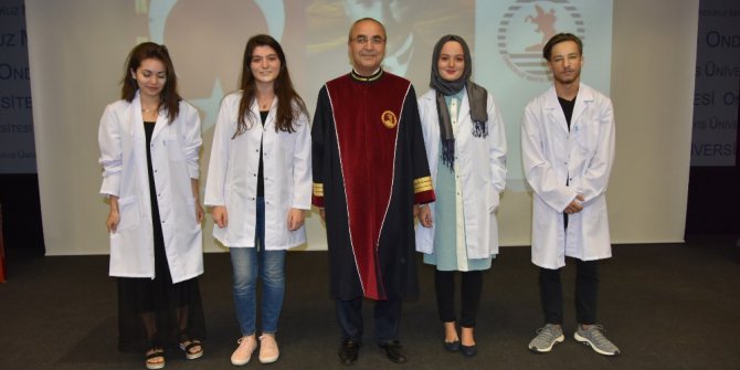 OMÜ Tıpta hekim adayı önlüklerini giydi
