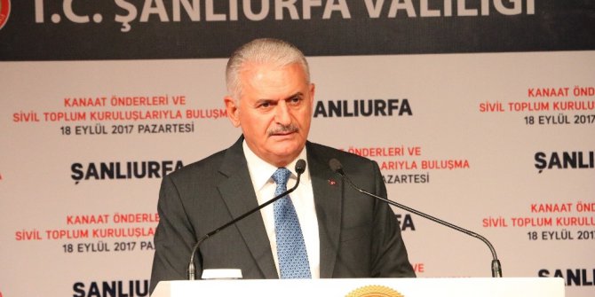 Başbakan Yıldırım Şanlıurfa’da STK’larla toplantı yaptı