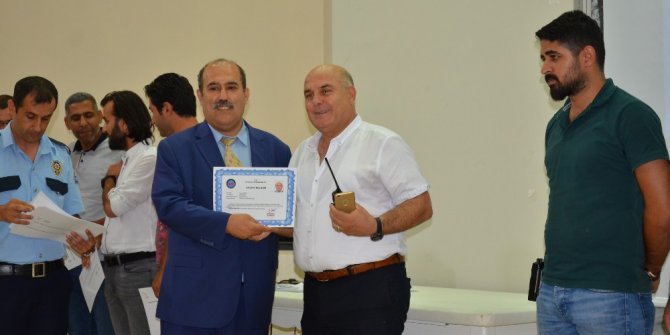 Tarsus’ta başarılı 230 emniyet mensubuna takdirname verildi