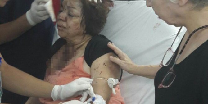 Annesini kaçıranları polise yakalattı