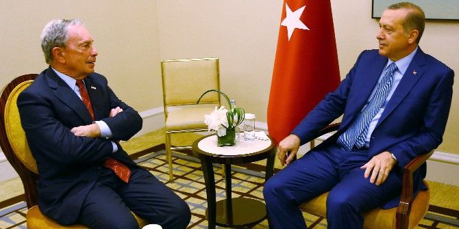 Cumhurbaşkanı Erdoğan, Michael Bloomberg’i Kabul Etti