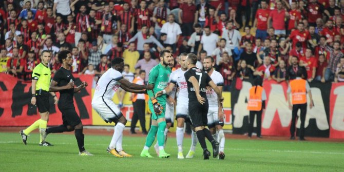 Eskişehir’de olaylı maç