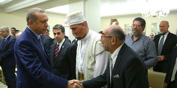 Cumhurbaşkanı Erdoğan, Müslüman Toplumu Temsilcilerini Kabul Etti