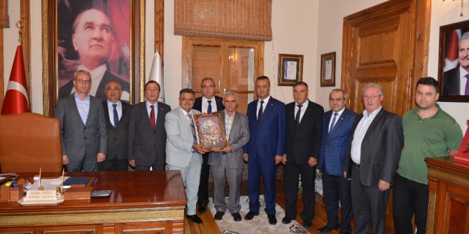 Başkan Yağcı, ahileri ağırladı