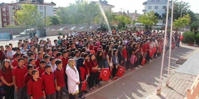 Gülşehir Şehit Hamide Sibel Çetinkaya Anadolu Lisesinde 15 Temmuz Etkinliği