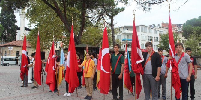 Gaziler bir kez daha unutulmadı