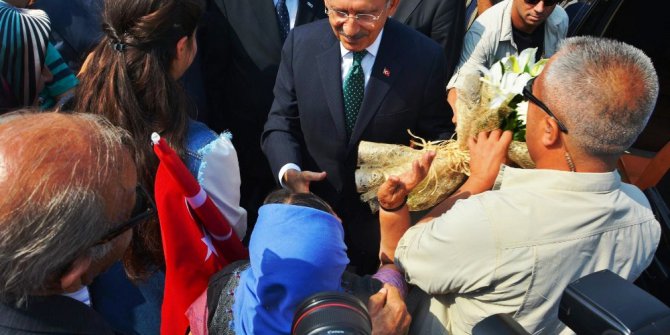 Kılıçdaroğlu Sungurlu’da karşılandı