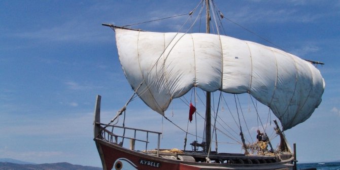 Foça’nın antik gemisi ’Kybele’ye özel ödül