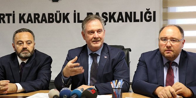 AK Parti İl Başkanı Saylar istifasını açıkladı