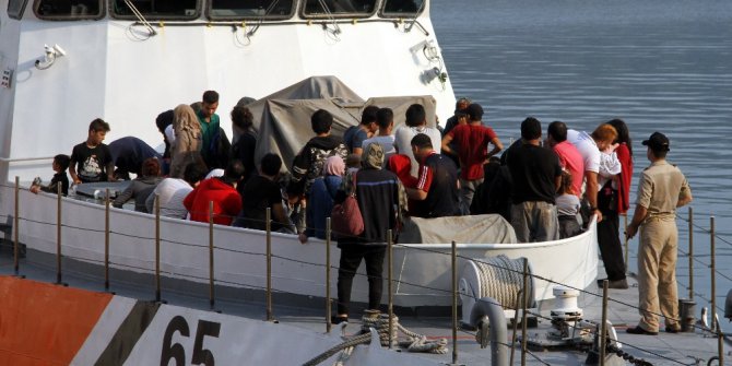 Fethiye’de 62 kaçak göçmen yakalandı