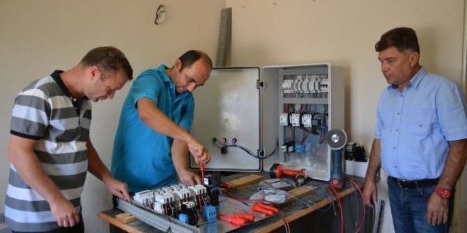 Kesintisiz içme suyu için elektrik panoları yenileniyor