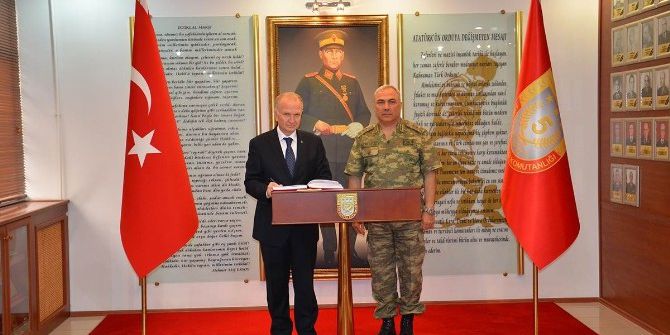 Vali Ceylan’dan Tümgeneral Alparslan’a İadeyi Ziyaret