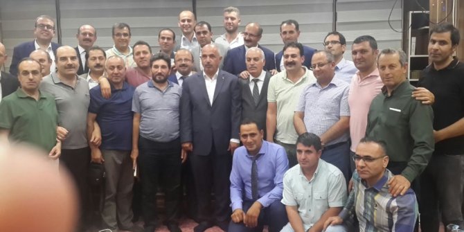 Ilıcalı eğitimcilerin sorunlarını dinledi