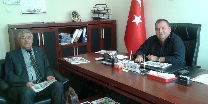 Malkara İlçe Spor Müdürü Barış’tan Belediye Başkan Yardımcısı Yılmaz’a Ziyaret