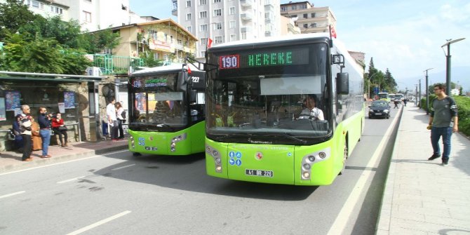Toplu Taşıma ile bir günde 89 bin 407 kişi taşındı