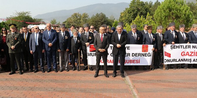 Karabük’te 19 Eylül Gaziler Günü kutlandı