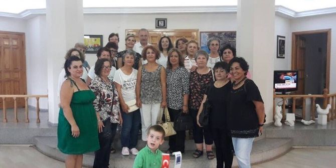 Kursiyerlerden Başkana Teşekkür Ziyareti