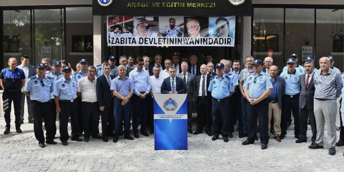 Zabıta teşkilatı tepkili