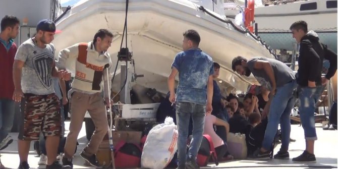 Ayvalık’ta 47 Suriyeli mülteci daha yakalandı