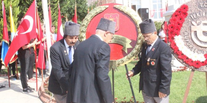 Tekirdağ’da Gaziler Haftası kutlandı